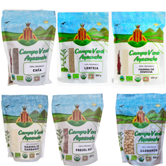 Menestras Orgánicas Campo Verde 500gr