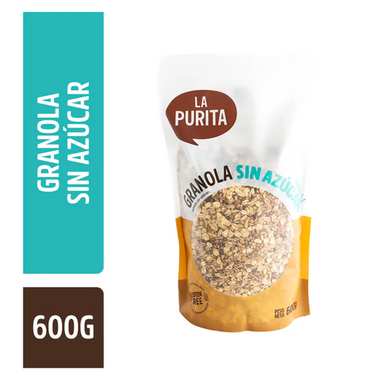 Granola La Purita Sin Azucar 600gr