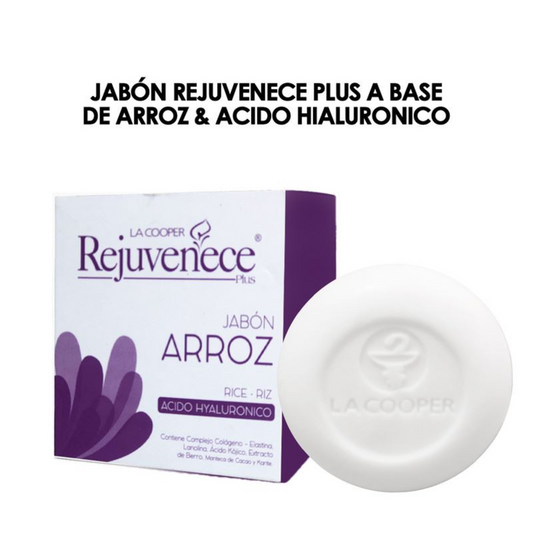 Jabón de Arroz Rejuvenece