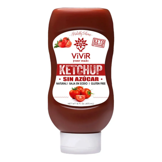 Ketchup sin azúcar Vivir Power 473ml