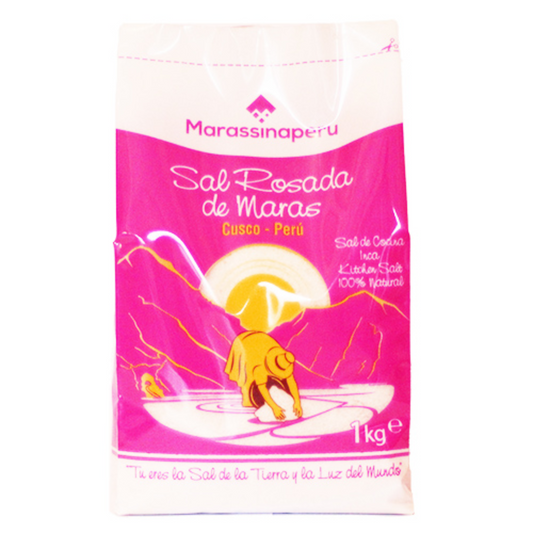 Sal de Maras Natural Fina 1kg – Sin Flúor